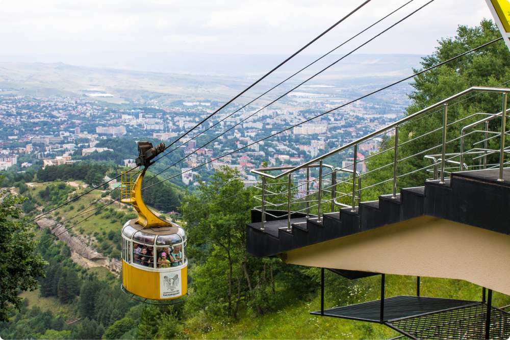 Канатная дорога на горе Машук, Пятигорск